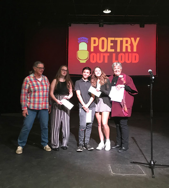 Calaveras Poetry Out Loud Winners