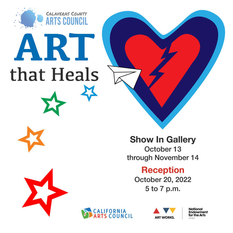 Logo that says Art Show Calaveras Gold Deadline: April 11-14