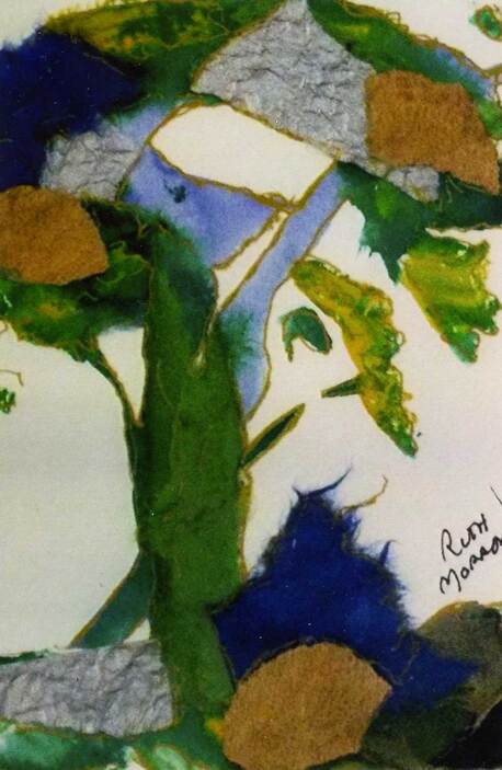 Abstract Picture of tree by Ruth Morrow